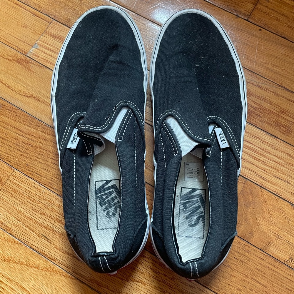 Vans Black slip on Canvas shoes